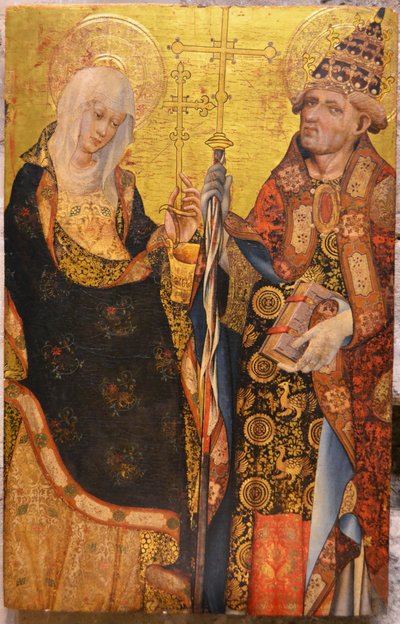 Saint Martha and Saint Clement by Gonzalo Pérez